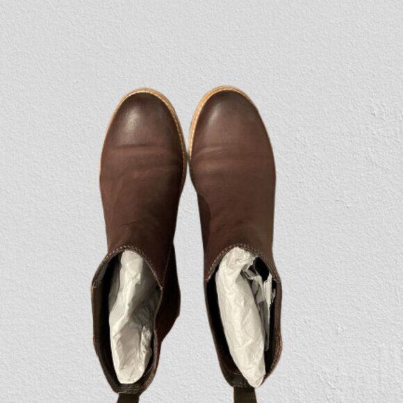 Clarks Women’s Maypearl Nala Ankle Boot – Burgundy | Size 6.5 M (Almost New) - Picture 4 of 7